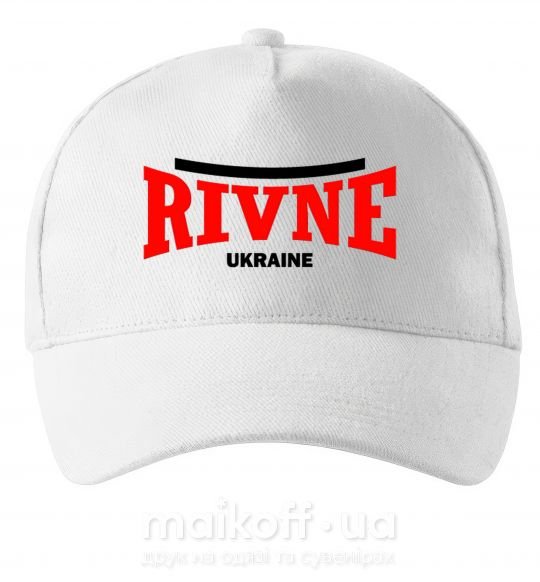 Кепка Rivne Ukraine Білий фото
