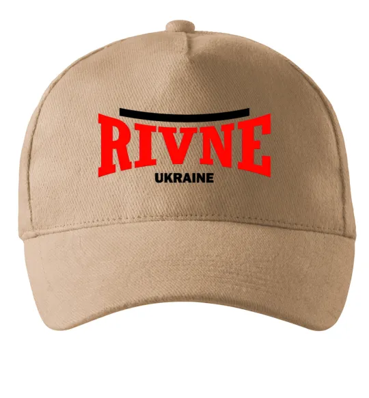 Кепка Rivne Ukraine Пісочний фото