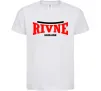 Дитяча футболка Rivne Ukraine Білий фото