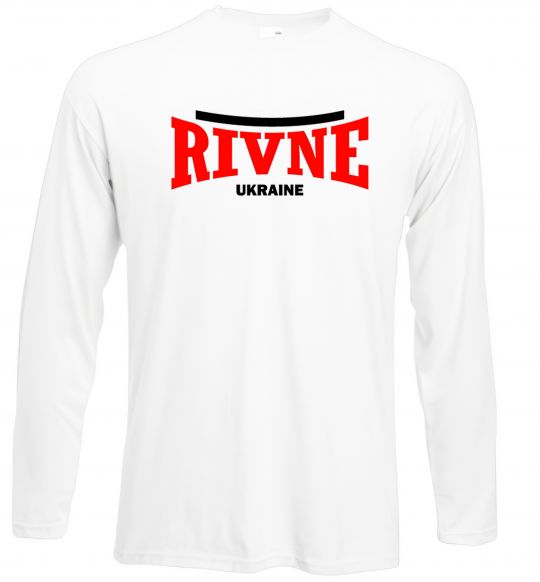 Лонгслів Rivne Ukraine Білий фото