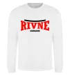 Світшот Rivne Ukraine Білий фото