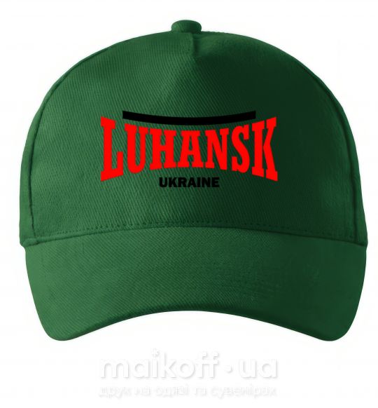 Кепка Luhansk Ukraine Темно-зелений фото