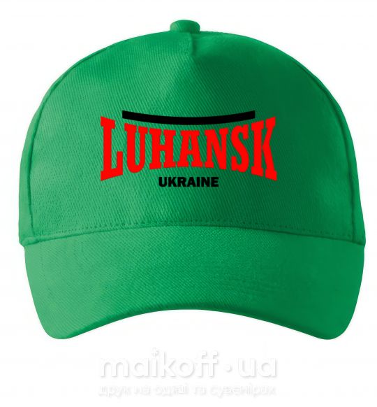 Кепка Luhansk Ukraine Зеленый фото