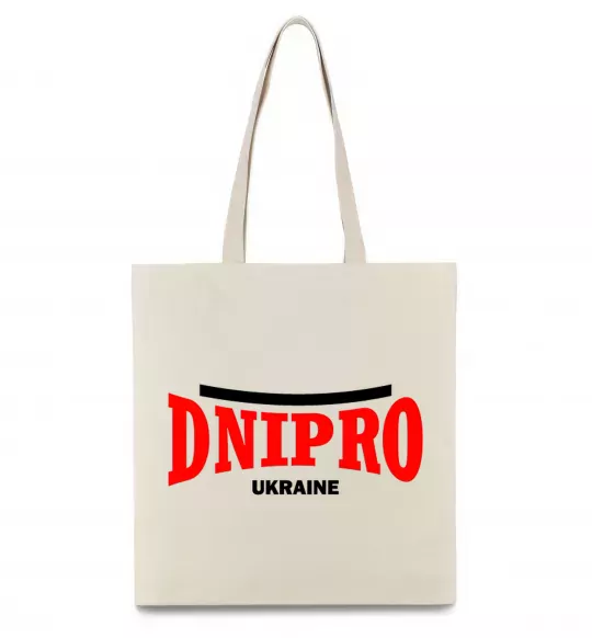 Эко-сумка Dnipro Ukraine Бежевый фото