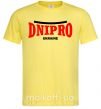 Чоловіча футболка Dnipro Ukraine Лимонний фото