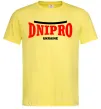 Мужская футболка Dnipro Ukraine Лимонный фото