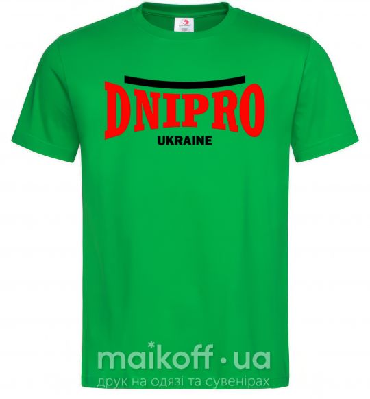 Мужская футболка Dnipro Ukraine Зеленый фото