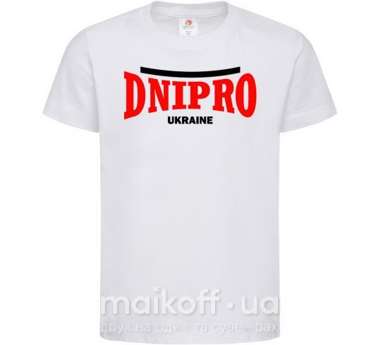 Дитяча футболка Dnipro Ukraine Білий фото