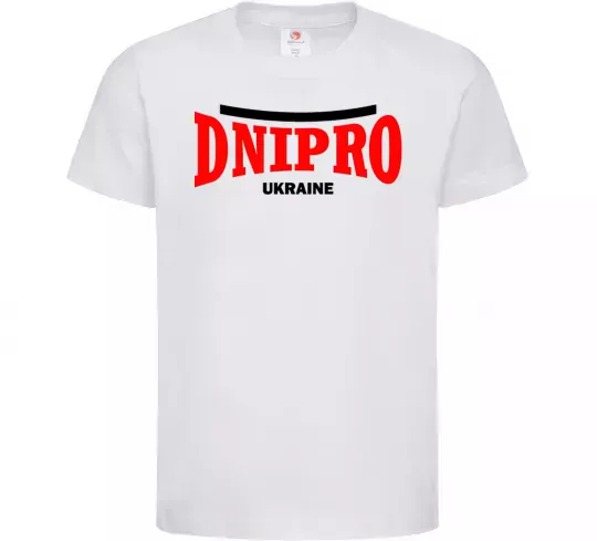 Дитяча футболка Dnipro Ukraine Білий фото