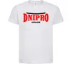 Дитяча футболка Dnipro Ukraine Білий Дитяча футболка Dnipro Ukraine Білий фото