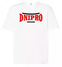 Футболка Оверсайз This awesome guy is from Dnipro Белый фото