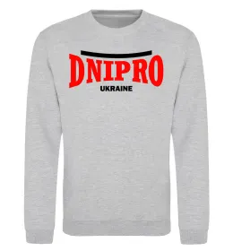Свитшот Dnipro Ukraine Серый меланж фото