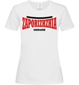 Женская футболка Zaporizhzha Ukraine Женская футболка Zaporizhzha Ukraine