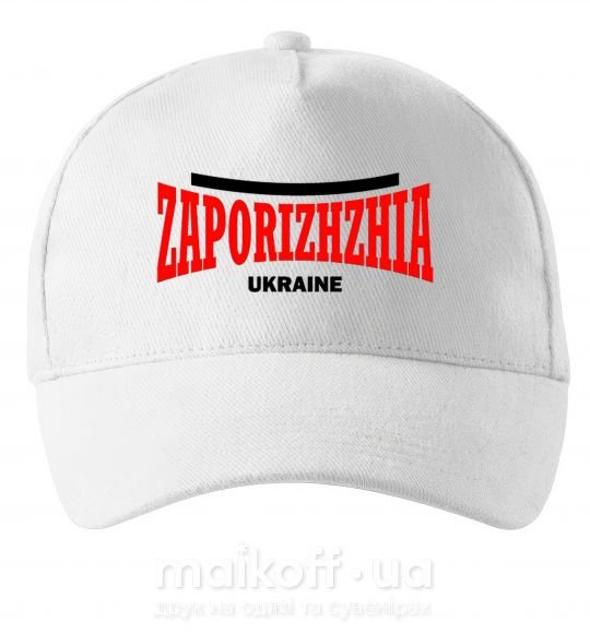 Кепка Zaporizhzha Ukraine Білий фото