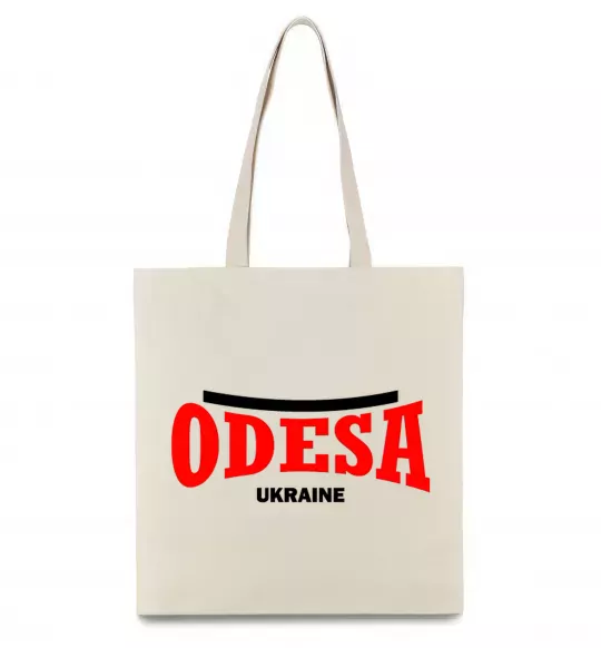 Эко-сумка Odesa Ukraine Бежевый фото