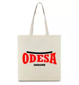 Эко-сумка Odesa Ukraine Бежевый фото