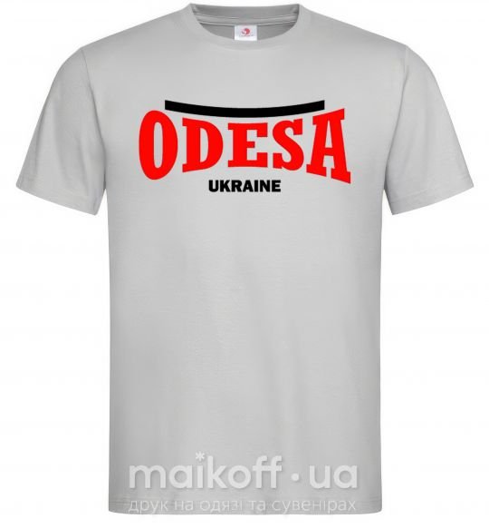 Мужская футболка Odesa Ukraine Серый фото