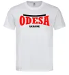 Чоловіча футболка Odesa Ukraine Білий фото