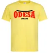 Чоловіча футболка Odesa Ukraine Лимонний фото