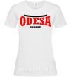 Женская футболка Odesa Ukraine Белый фото