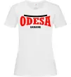 Жіноча футболка Odesa Ukraine Білий фото