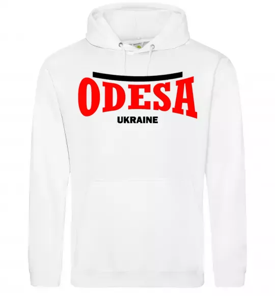 Женская толстовка (худи) Odesa Ukraine Белый фото