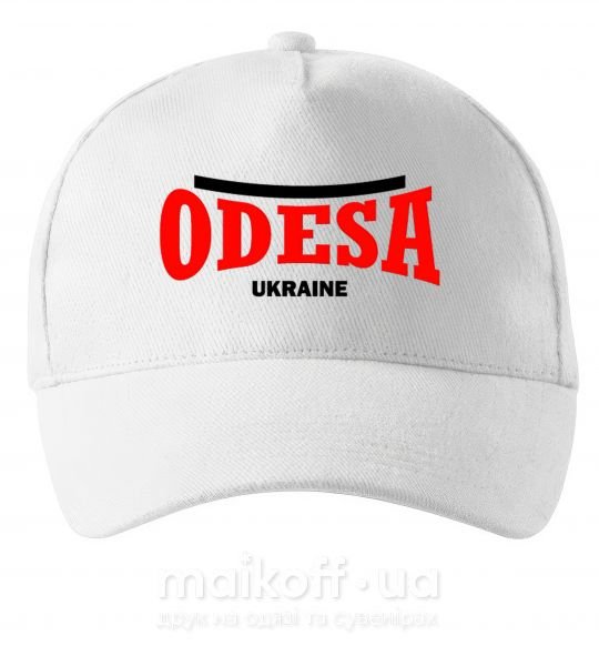 Кепка Odesa Ukraine Білий фото