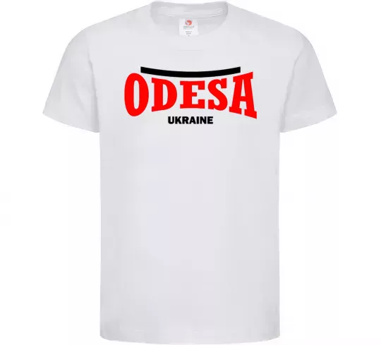 Дитяча футболка Odesa Ukraine Білий фото