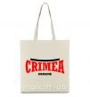 Эко-сумка Crimea Ukraine Бежевый фото