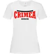 Женская футболка Crimea Ukraine Белый фото
