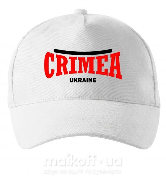 Кепка Crimea Ukraine Білий фото