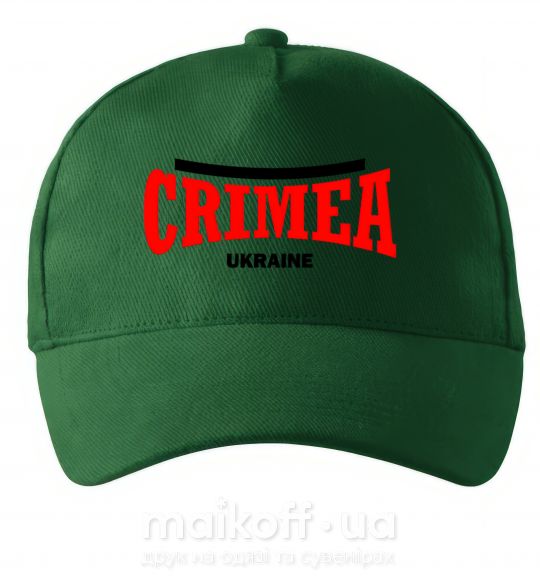 Кепка Crimea Ukraine Темно-зелений фото
