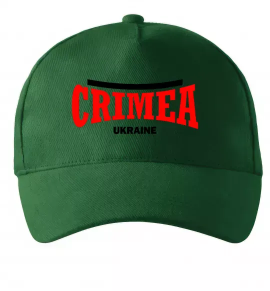 Кепка Crimea Ukraine Темно-зеленый фото