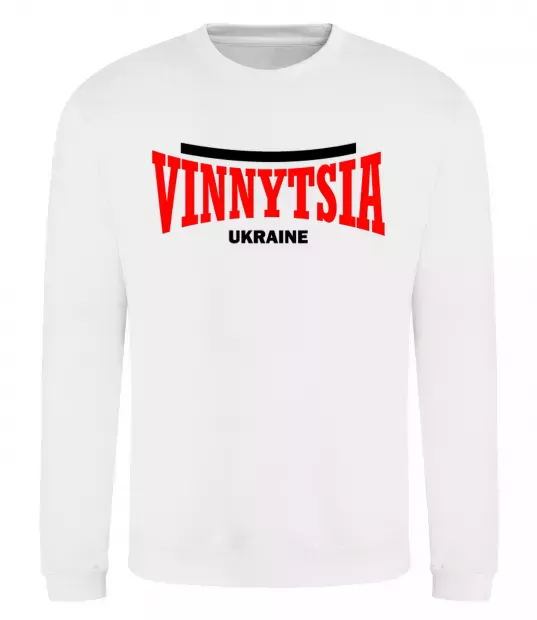 Свитшот Vinnytsia Ukraine Белый фото