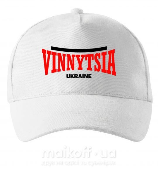 Кепка Vinnytsia Ukraine Білий фото
