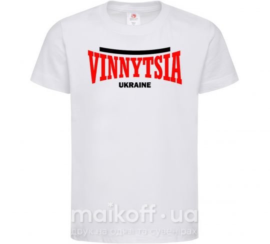 Дитяча футболка Vinnytsia Ukraine Білий фото