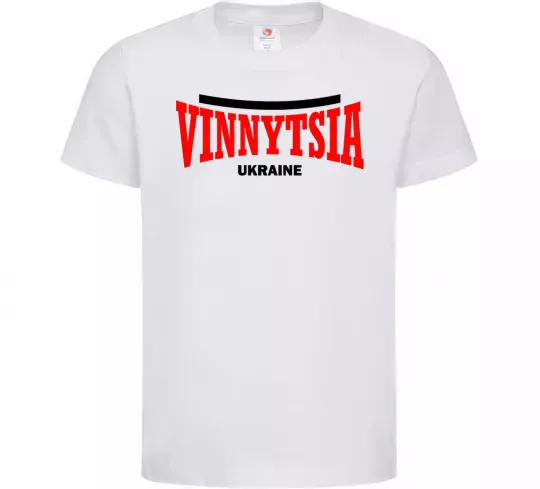 Детская футболка Vinnytsia Ukraine Белый фото