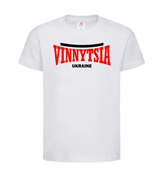 Детская футболка Vinnytsia Ukraine Белый фото