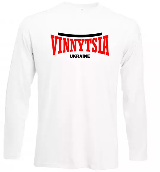 Лонгслів Vinnytsia Ukraine Білий фото