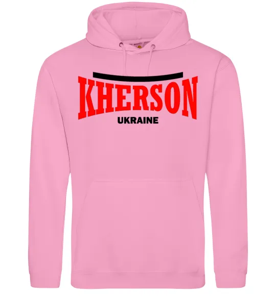 Женская толстовка (худи) Kherson Ukraine Розовый фото