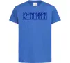 Дитяча футболка Кримчанин Яскраво-синій Дитяча футболка Кримчанин Яскраво-синій фото
