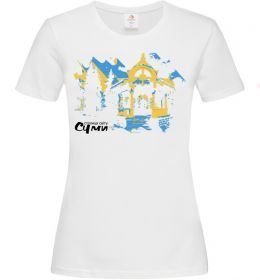 Женская футболка Суми столиця світу