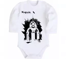 Дитячий бодік Харків райони Білий фото