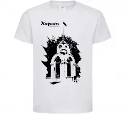 Дитяча футболка Харків райони Білий фото