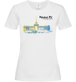 Жіноча футболка Кривий Ріг столиця світу