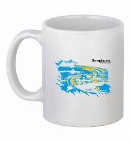 Чашка керамічна Запоріжжя столиця світу