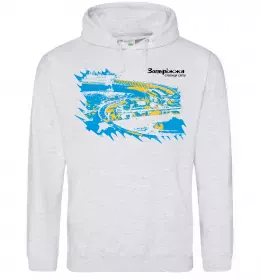 Женская толстовка (худи) Zaporizhzhia center of freedom Черный фото