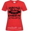 Женская футболка Кривий Ріг найкраще місто України Красный фото