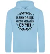 Женская толстовка (худи) Суми найкраще місто України Голубой фото