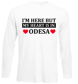 Лонгслив Odesa Ukraine Белый фото Лонгслив Odesa Ukraine Белый фото
